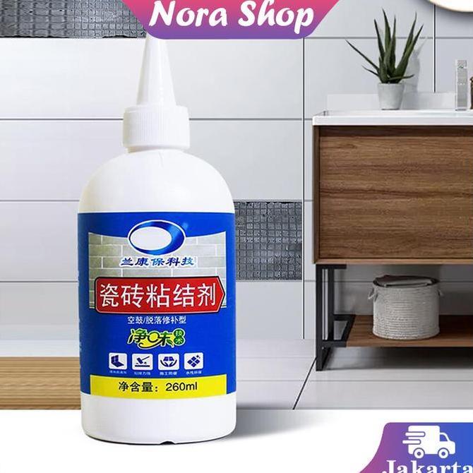 HASQUINE Lem Keramik Lem Perekat Kaca Retak Perbaikan Keramik Retak Terlepas