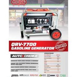 Genset Proquip QRV7700 4000Watt QRV7700XP XTREME POWER 4Tak / Generator Proquip QRV 7700 Gasoline Ge