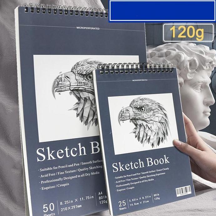 EZESJIT Sketchbook A4 A5 / Buku Sketsa Fashion Design / Buku Gambar Cat Ai