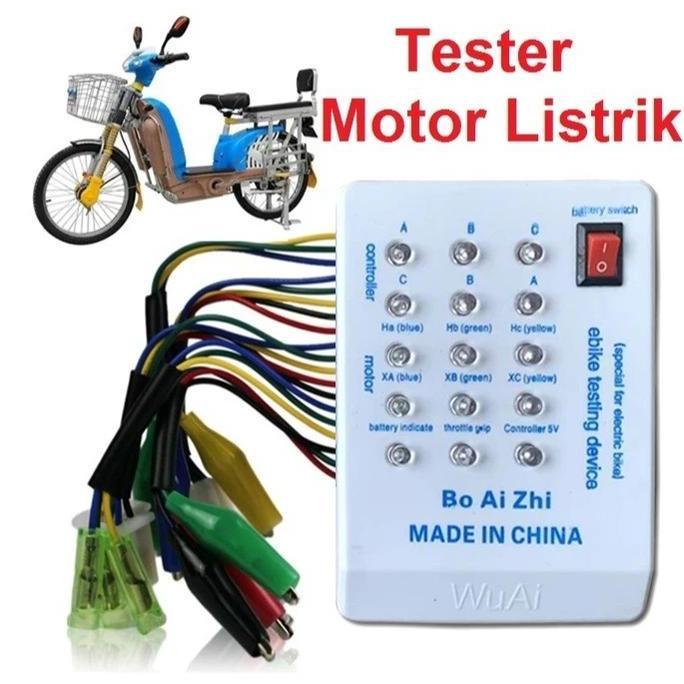 HASQUINE Bike Scooter Motor Tester tester controller BLDC TESTER tester controller sepeda listrik te