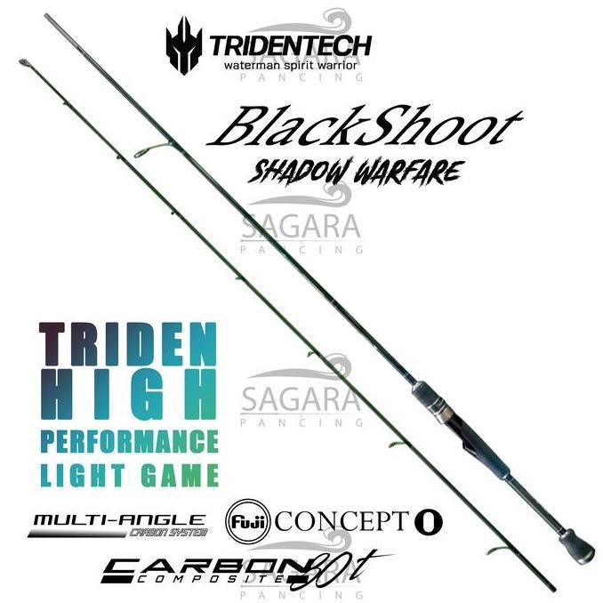 Joran Tridentech Black Shoot Joran UL Joran Casting Joran Ultra Light Ring Sudah Fuji