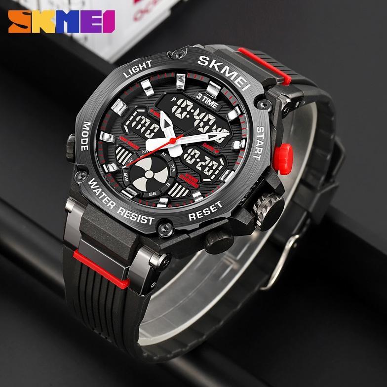 LIMITED SKMEI 2223 JAM TANGAN PRIA DIGITAL ANALOG SPORT WATCH ANTI AIR 5 BAR MGOS