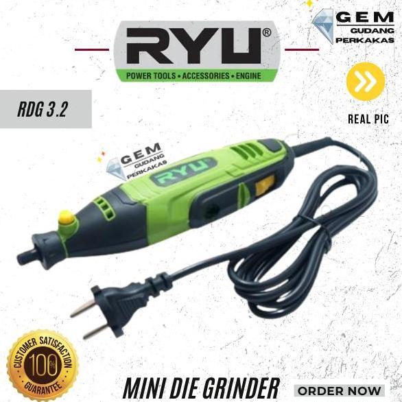 Ryu Mini Die Gerenda Tangan Mini Drill RDG 3.2