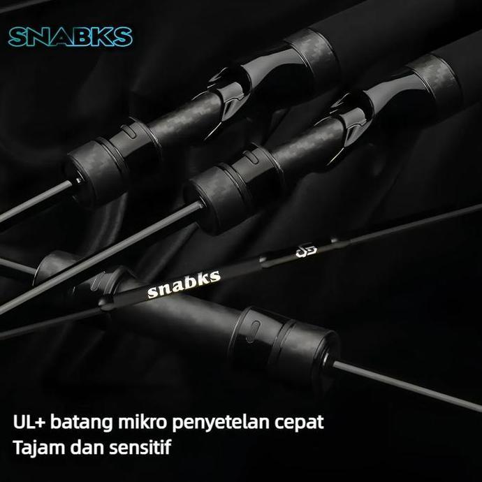 Joran pancing mikro-objek umpan joran pancing ikan kecil joran pancing joran umpan kekerasan UL/M