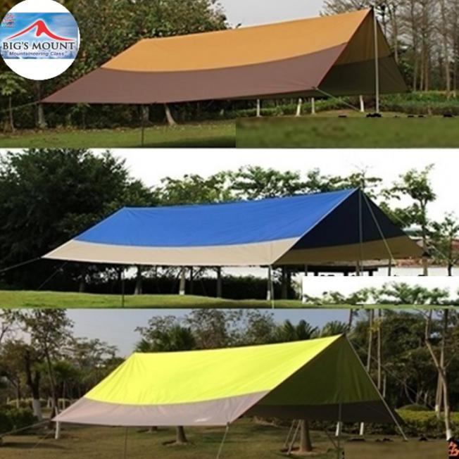 Flysheet Big,S Mount / Tenda 4X6,Meterr, 19 Loops(2 Warna)