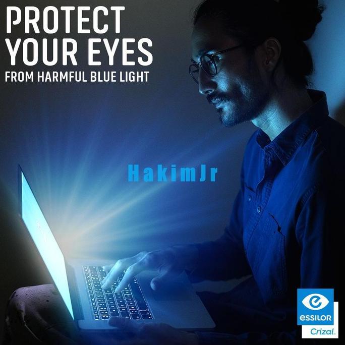 Lensa Essilor FSV Super 1.56 Aspheris Blue UV Capture Crizal Easy Pro