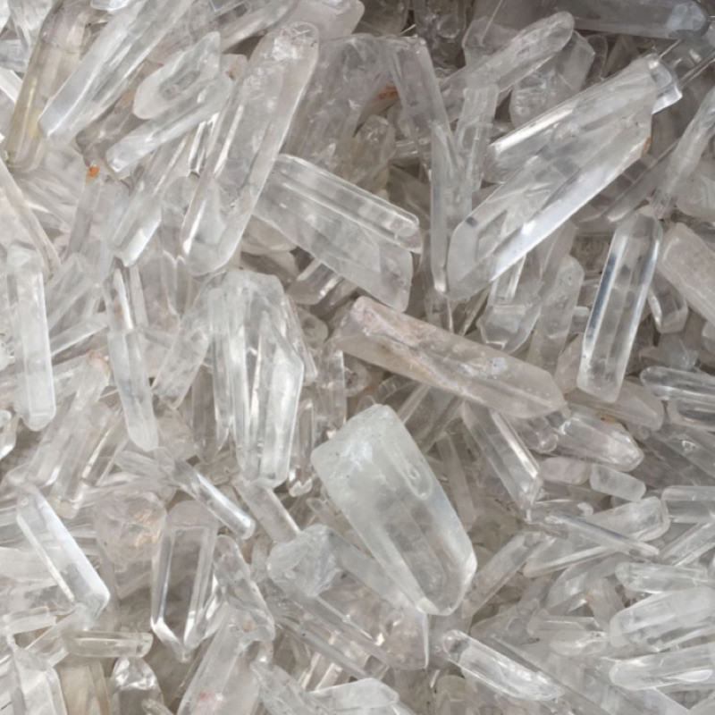 Raw Crystals Quartz 100Gram Batu Alam Kuarsa Kristal