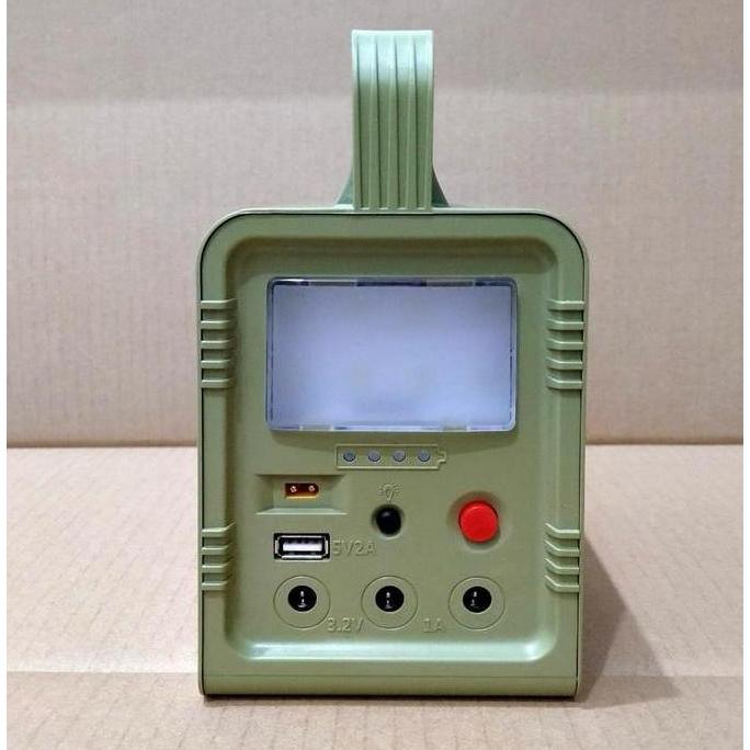 Lampu Sehen Solar Home Lighting System SHS 5W (Paket Lampu Solar Cell)