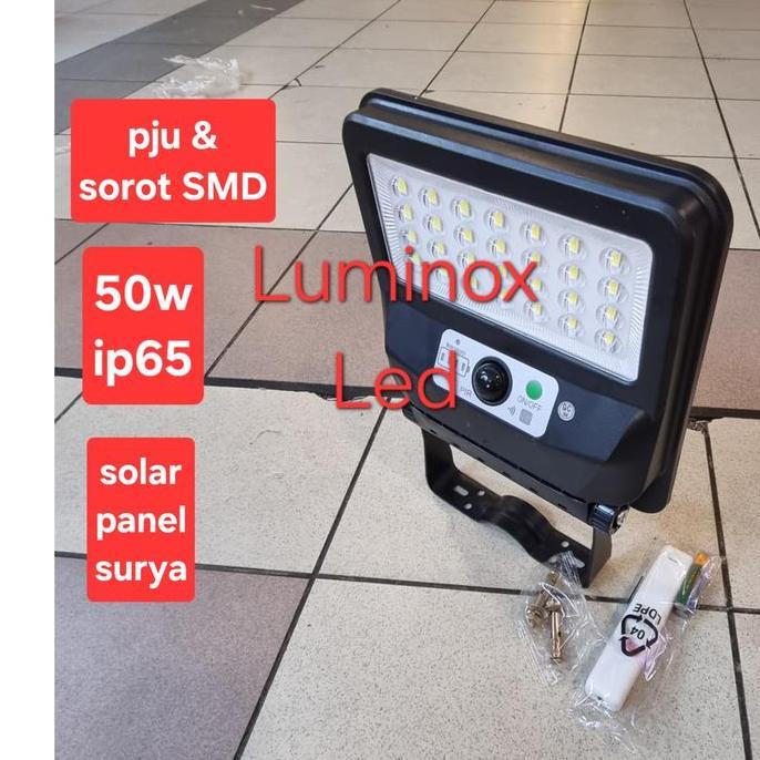 pju cobra led solar panel 50 watt 50w jalan led tenaga surya 50watt