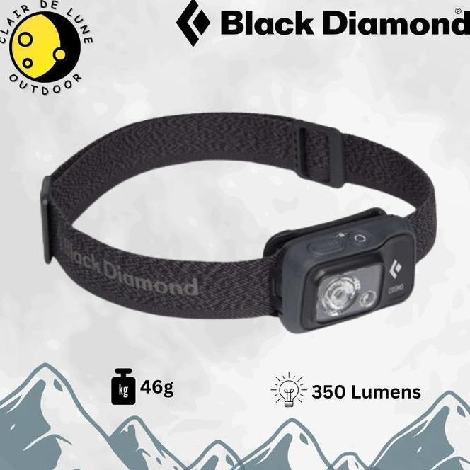 Headlamp Black Diamond Cosmo 350 / Senter Kepala Black Diamond