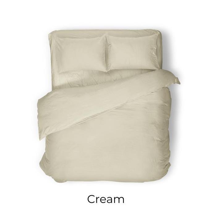TERLARIS SPREI DISPERSE POLOS CREAM 160X200