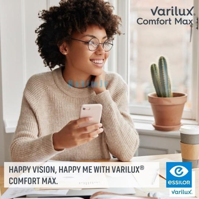 Lensa Kacamata Essilor Progresif Varilux Comfort Max