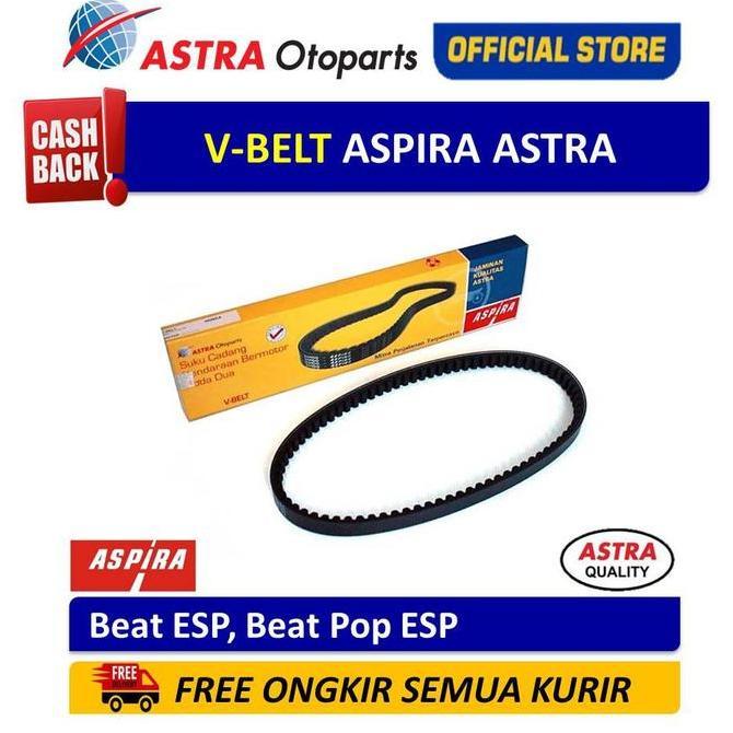 V-belt Aspira ASTRA (V-belt Only) untuk Motor Beat ESP, Beat Pop ESP