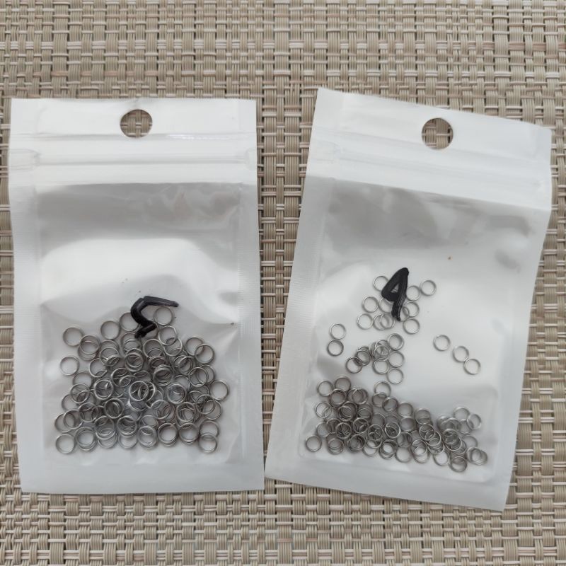 Split Ring Kawat Bulat Isi 100