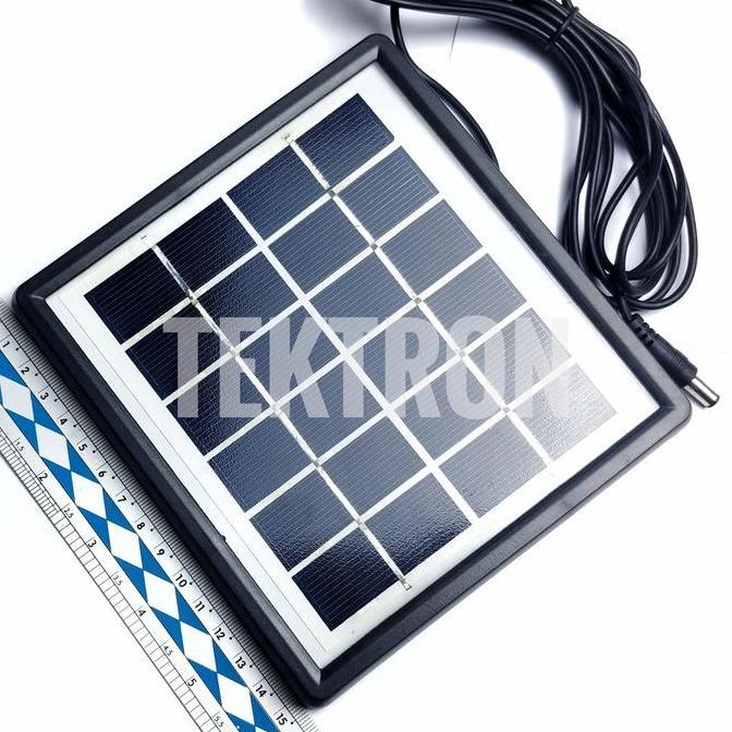 Solar Cell Panel 7.2VDC 250mA Charger 18650 Panel Surya 7.2V 0.25A