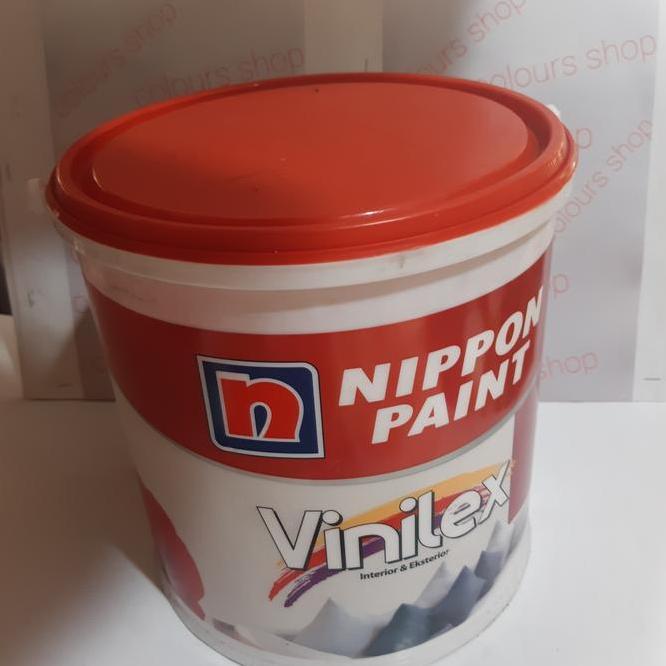 Cat Tembok Vinilex Nippon Paint Warna Pure Grey Kode 950 Isi 5Kg