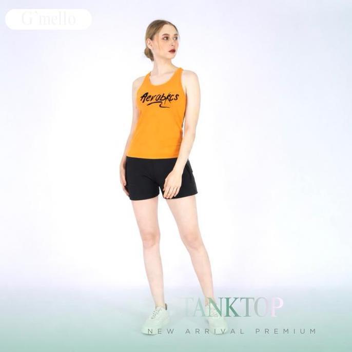 TERLARIS TANKTOP SENAM AEROBIC WANITA/ATASAN OLAH RAGA WANITA/BAJU SENAM DAN OLAH RAGA LAINNYA OLAHR