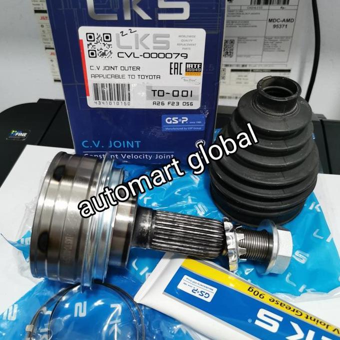 AZBOMO cv joint luar soluna Corolla GL great lks
