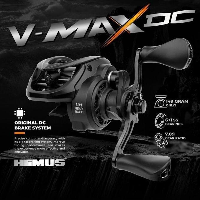 Reel Pancing BC Hemus V-MAX DC