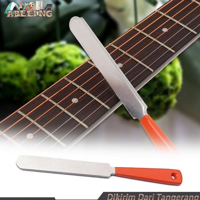 KASDIUM Fret Gitar Akustik Stainless Steel Guitar Fret Crowning File Berkas Gitar Fret Gitar Elektri