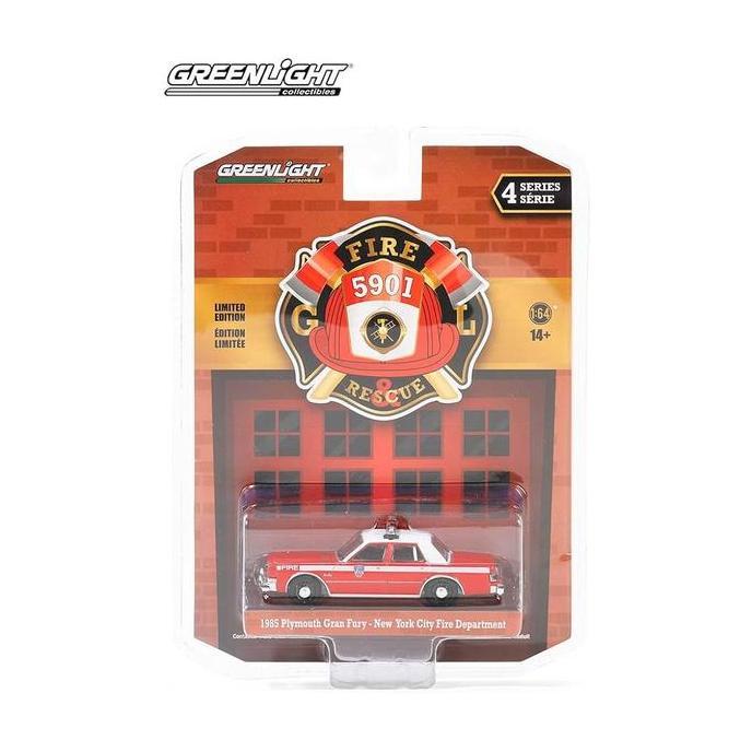 Greenlight 1985 Plymouth Gran Fury - FDNY The Official Fire Department