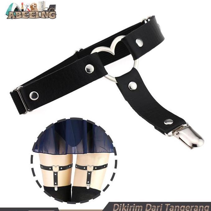 DALIGAD Garter Jepit Stocking 1pcs Penjepit Stocking Hitam Garter Belt