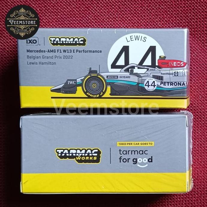 Diecast 1:64 Mercedes AMG F1 W13 EQ Lewis Hamilton Petronas [SEGEL] Tarmac