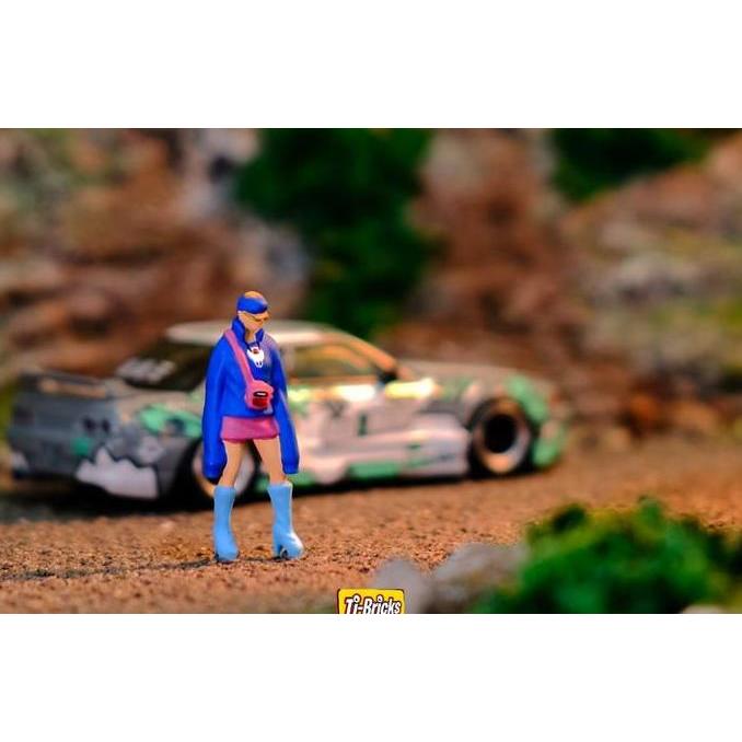 Accessories Diecast Figure 1:64 Sweater Hoodie Blue not Mijo Exclusive