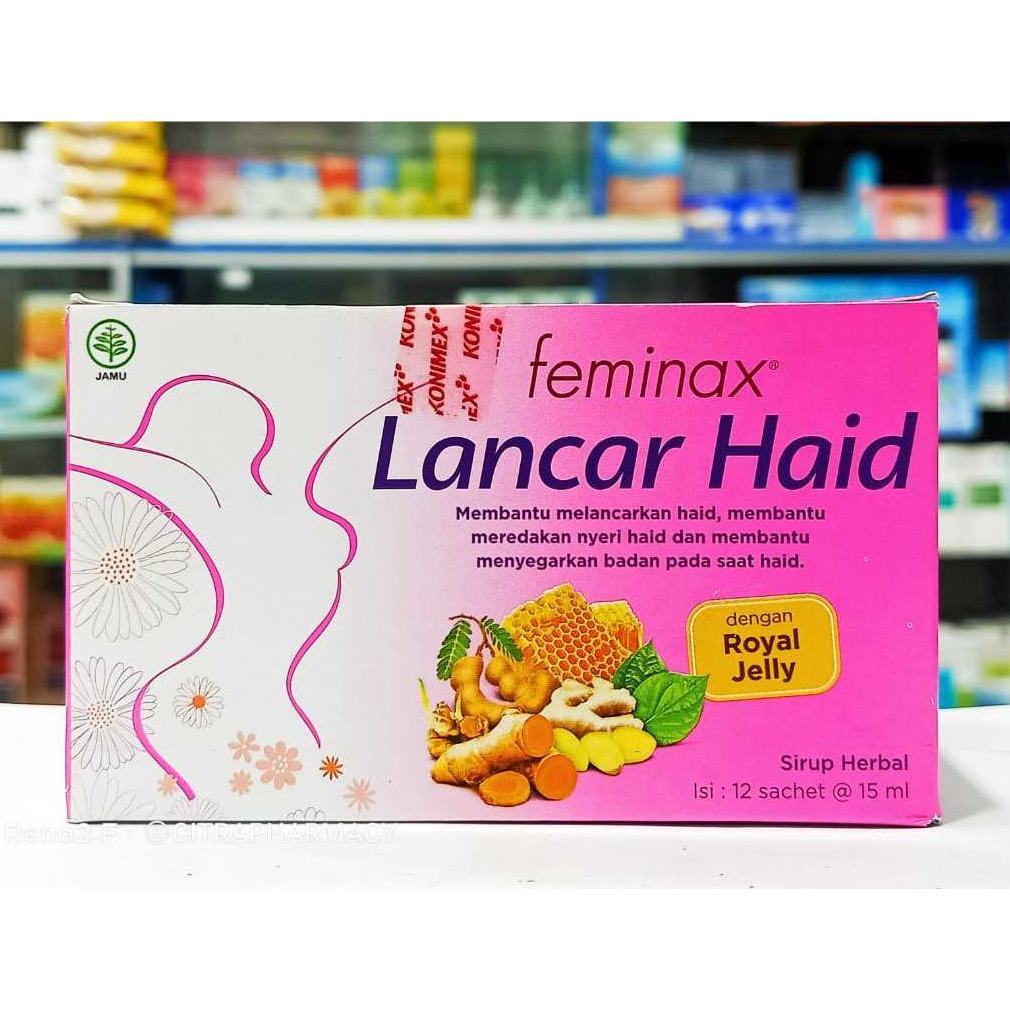 Feminax Lancar Haid Sirup - Melancarkan Haid terlaris