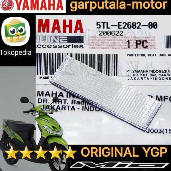 PROTECTOR HEAT  5TL-E2682-00 YAMAHA MIO AL115C PELINDUNG PANAS ORIGINAL YAMAHA GENUINE PARTS ASLI