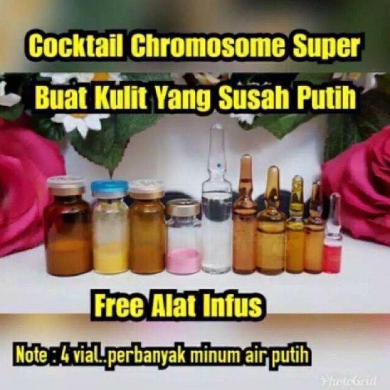 NEW Cocktail Chromosome Super Infus Whitening Premium [terbaik][terlaris]