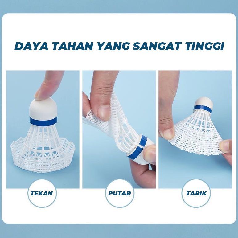 Termurah Kok Badminton / Kok Bulutangkis / Shuttlecock Bahan Nylon