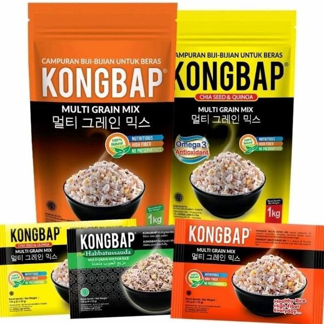 Kongbap Multigrain Mix Beras Organik 1 Kg