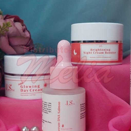 Ls Skincare Paket Bundling Booster Dan Serum Dna Salmon