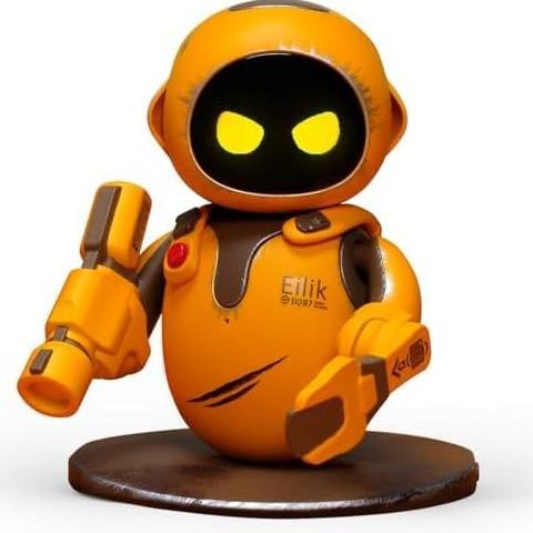 ENERGIZE LAB Eilik DQ - Touch Interactive Toys, Cute Robot Pets with Abundant