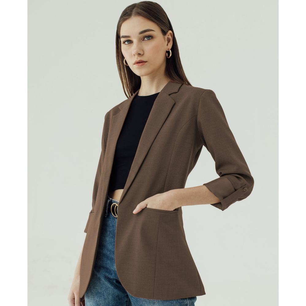 wajib punya blazer wanita premium elegan | blazer kerja formal modern