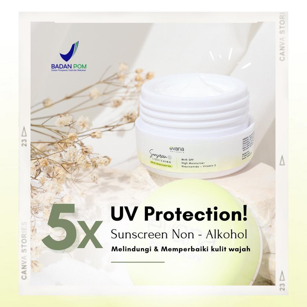 NEW Evana Beauty Care - Suncreen - Cream Siang Evana Beauty Care Pemutih Glowing - Spf 30 Melindungi