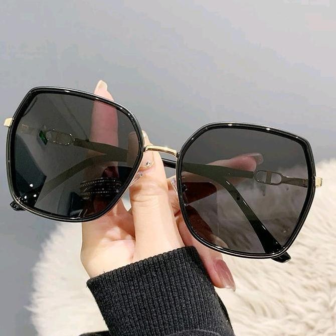 New !!! Kacamata Pelindung Mata Sinar UV Kacamata Hitam UV400 Bingkai Besar