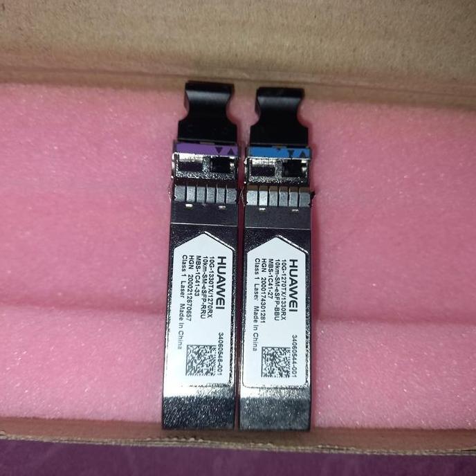 Ready  BIDI 10G 10KM SFP HUAWEI SINGLEMODE