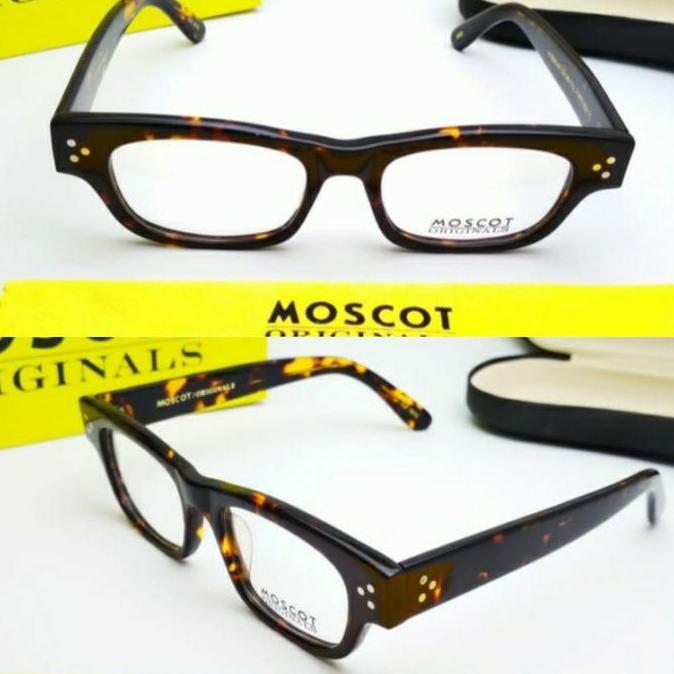 New  frame kacamata pria kotak moscot hyman premium grade original