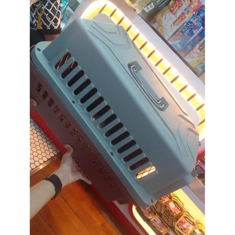 Ready Pet Cargo Medium plastik carrier Pet Cargo Kucing/Kelinci anjing