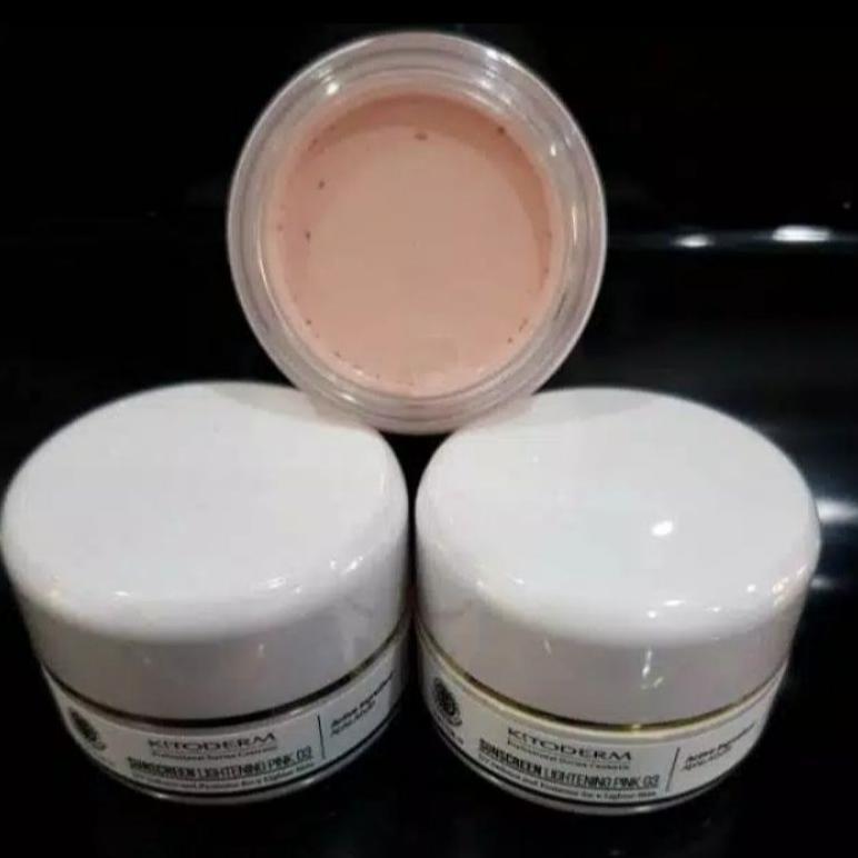 NEW Sunscreen Kitoderm Pink SPF 30 MUI Halal [terbaik][terlaris]