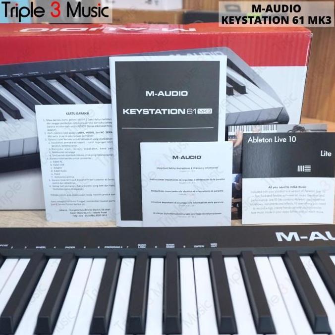 M-Audio Keystation 61 MK3 Keyboard USB MIDI Controller