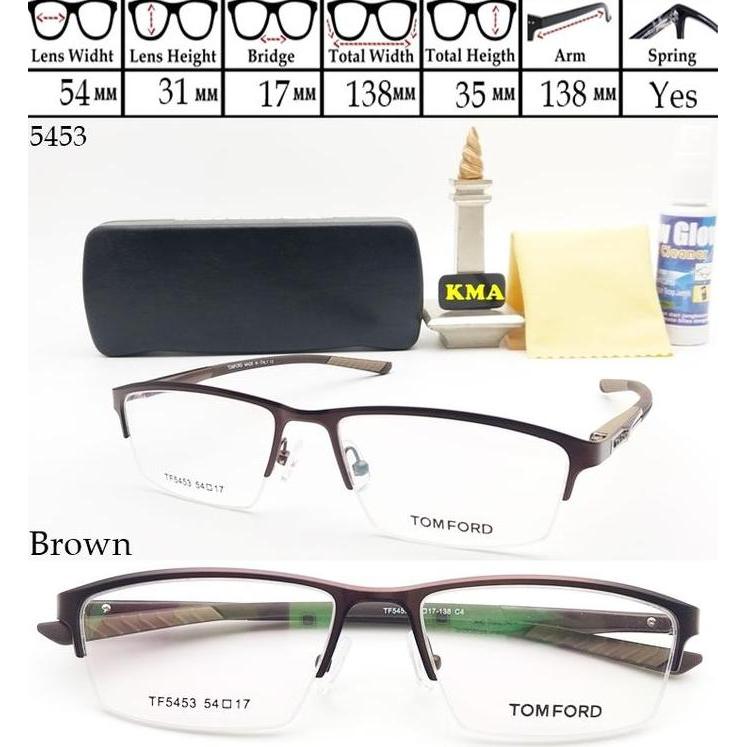 New  kacamata sport minus frame kacamata pria premium kacamata Half Frame