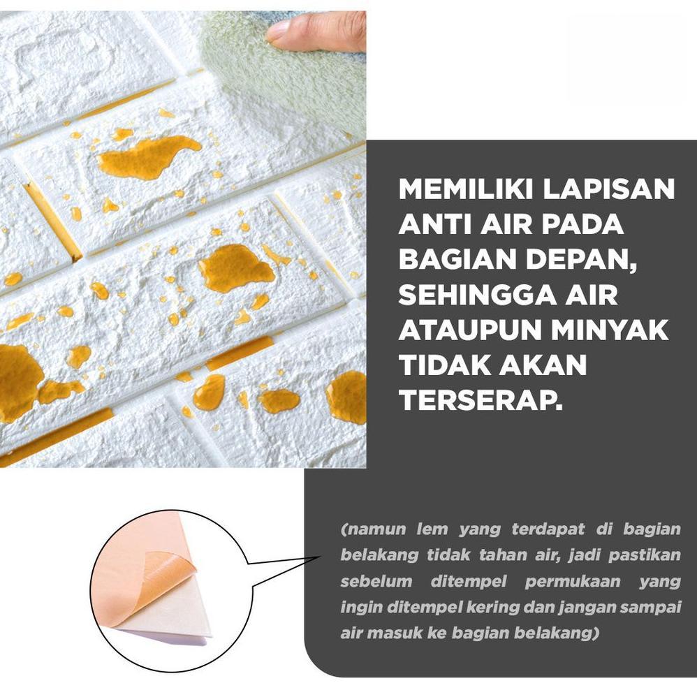 MURAH Wallpaper Dinding 3d Motif Gambar  / Wallpaper Dinding 3d Motif Gambar Wallfoam Dekorasi Kamar