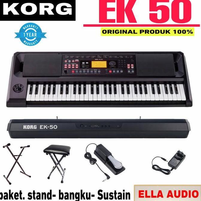 Korg Ek 50 Keyboard korg ek 50 paket Original