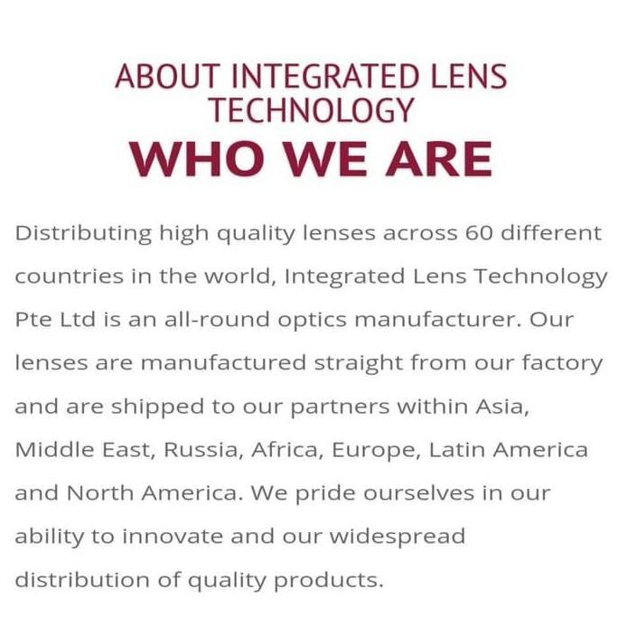 New  Lensa Kacamata ILT FSV 1.67 AS Drive Steel