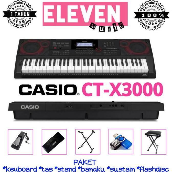 Ready  casio ctx3000 ct-x3000 ctx 3000 keyboard