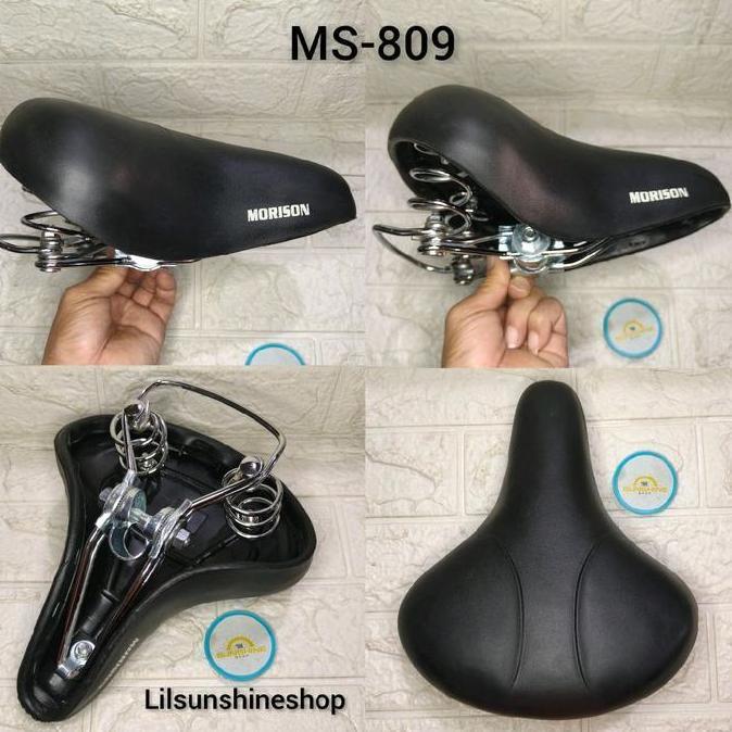 Sadel Pir Jok Per Pegas Sepeda MORISON MS809 Bicycle Saddle Mini CTB CityBike 20 24 26 Cover Karet T
