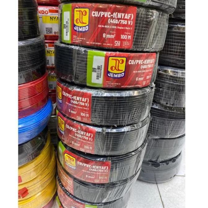 Kabel serabut tembaga 6mm Termurah